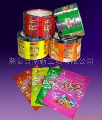 各类塑料薄膜原材料及食品包装